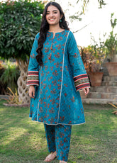 Mahroo Digital Printed Lawn 2 Piece Stitched Suit MMCS25K&G D-T-ALPRTW-029